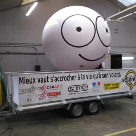 Ballon publicitaire hélium
